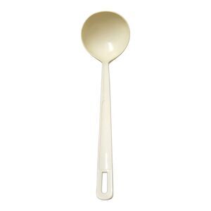 Vintage EKCO USA 11 11/2” Nylon Soup Sauce Ladle Beige Almond -Unique